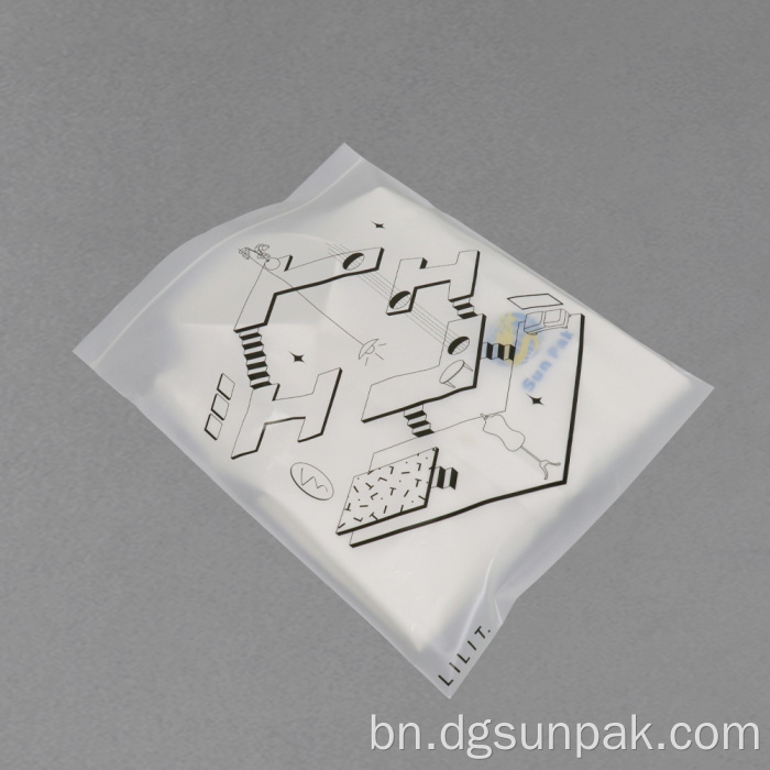 গ্রিপ সিল ব্যাগ হোম কম্পোস্ট সার্টিফাইড জিপলক ব্যাগ